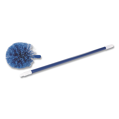 Carlisle Metal Telescopic Handle, 1" x 34", Blue, 12/Carton (36545000CT)