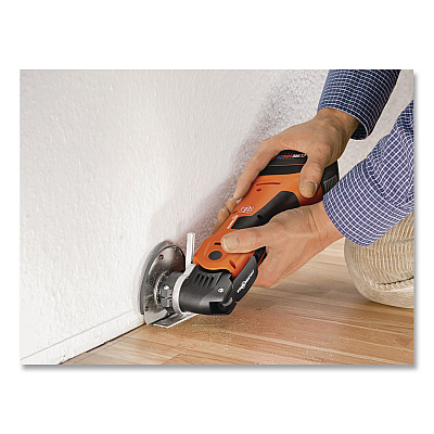 MULTIMASTER AMM 700 Max AS Cordless Oscillating Multi-Tool (Tool Only), Variable Speed with Saw Blade (71293662090)