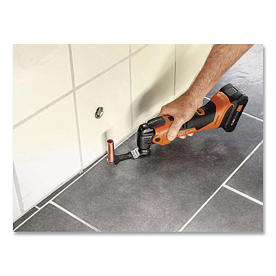 MULTIMASTER AMM 500 AS 4 Ah Cordless Oscillating Multi-Tool Kit, Variable Speeds, with 12 Pieces (71293866090)