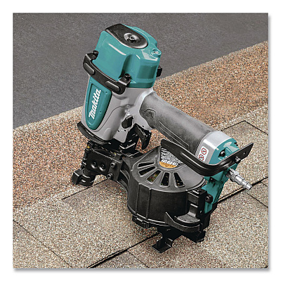1 3/4" Roofing Nailer (Reconditioned), 3/4" to 1 3/4" Nails, Teal/Black/Gray (AN454R)