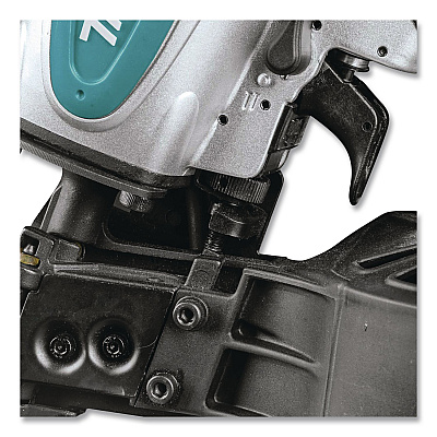 1 3/4" Roofing Nailer (Reconditioned), 3/4" to 1 3/4" Nails, Teal/Black/Gray (AN454R)