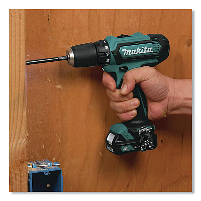 12V MAX CXT Lithium-Ion 3/8" Cordless Drill Driver Kit with Two Batteries (2 Ah), (Reconditioned) (FD05R1R)