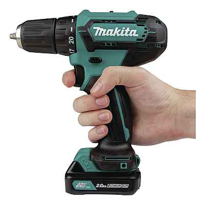 FD09R1 12V MAX CXT Lithium-Ion 3/8" Cordless Drill Driver Kit with Two Batteries (2 Ah), (Reconditioned) (FD09R1R)