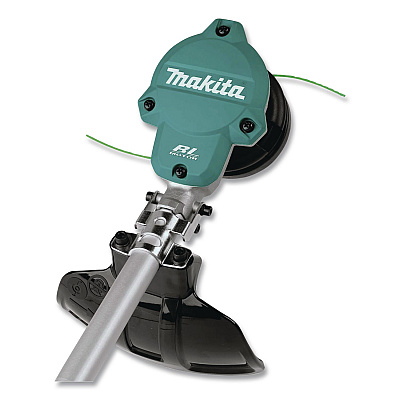 40V max XGT Lithium-Ion Brushless 15" Cordless String Trimmer Kit, (Reconditioned), 68.25" Length, Teal/Black/Silver (GRU01M1R)
