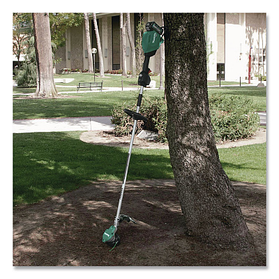 40V max XGT Lithium-Ion Brushless 15" Cordless String Trimmer Kit, (Reconditioned), 68.25" Length, Teal/Black/Silver (GRU01M1R)