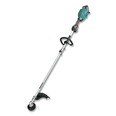 XGT Brushless Lithium-Ion Cordless Couple Shaft Power Head with String Trimmer Attachment Kit, 71.75" Long, Teal/Black/Silver (GUX01JM1X1)