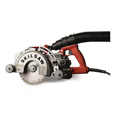 MEDUSAW Worm Drive Concrete Saw, 5,100 RPM, Bevel Range, 7" Blade (SPT7900)