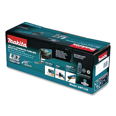 LXT 18V Cordless Lithium-Ion Multi-Tool (Bare Tool), Variable Speed, 6,000 to 20,000 OPM, With Plunge Cut Blade, 2 Adapters (XMT03Z)