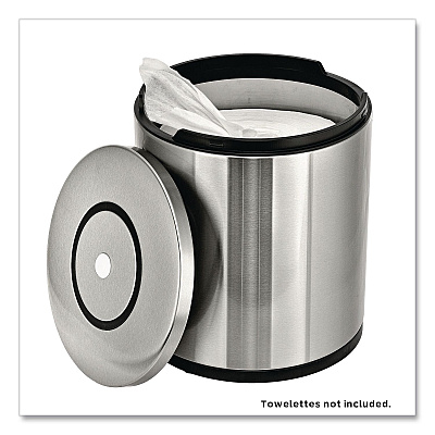 Stainless Steel Tabletop Wipes Dispenser, 10 x 10 x 11.75, Brushed Stainless Steel (GRI510T)