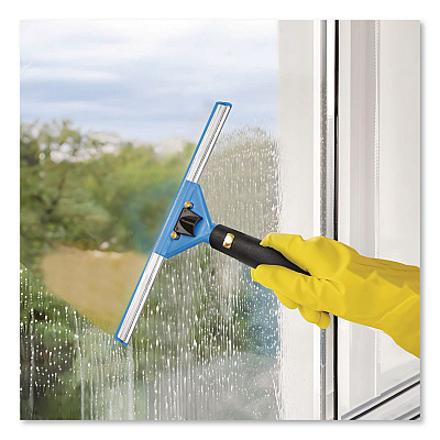 Swivel Window Squeegee with Quick Release, 14" Wide Blade, 2/Pack (GRI1292PK)