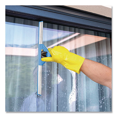 Swivel Window Squeegee with Quick Release, 18" Wide Blade, 3/Pack (GRI129183PK)