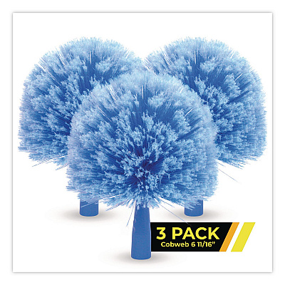 Cobweb/Corner Duster Brush, 8" Length, 3/Pack (GRI1033PK)