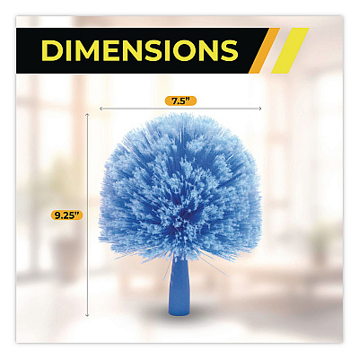 Cobweb/Corner Duster Brush, 8" Length, 3/Pack (GRI1033PK)