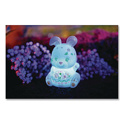 Crayola Light Ups Recolorable Bunny with (3) Ultra-Clean Washable Markers, Ages 4 and Up, 4 Pieces (747643)