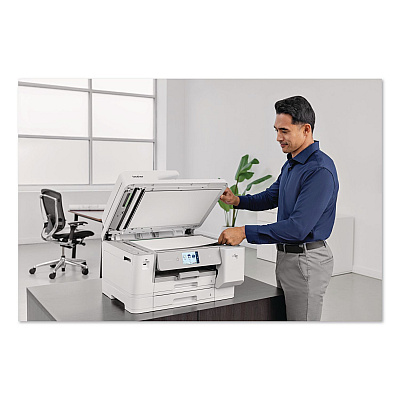 Brother Workhorse MFC-J6975DW Business Color Inkjet AIO Printer, Copy/Fax/Print/Scan
