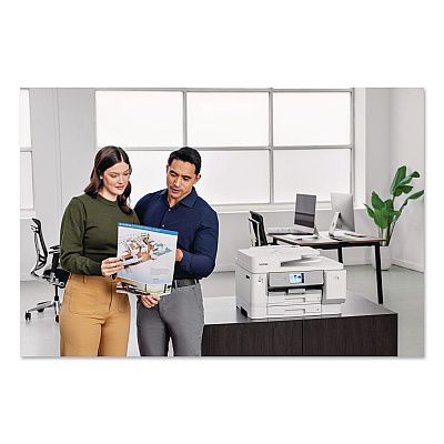 Brother Workhorse MFC-J6975DW Business Color Inkjet AIO Printer, Copy/Fax/Print/Scan