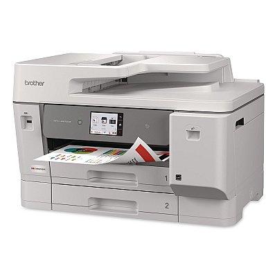 Brother Workhorse MFC-J6975DW Business Color Inkjet AIO Printer, Copy/Fax/Print/Scan