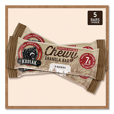 Chewy S'Mores Granola Bar, 1.23 oz Bar, 5/Box (01642)