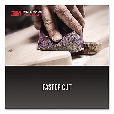 3M Pro Grade Precision Sanding Block Sponge (FSB120PGP1T)
