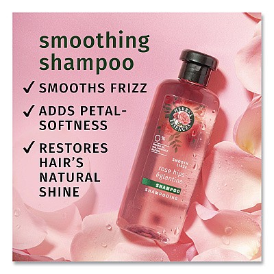 Smoothing Shampoo, Rose Hips Scent, 3.38 oz, 24/Carton (706)