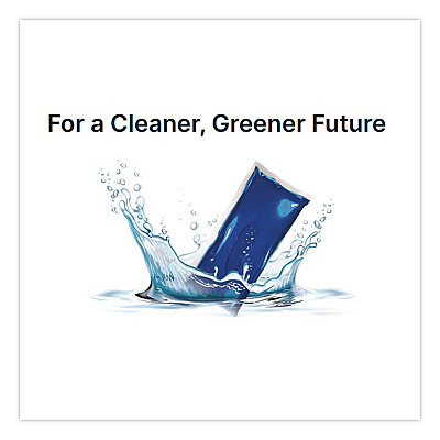 Diversey Aqua ChemPacs Glass Hard Surface Cleaner, 20 Pacs/Bag (9320954EA)