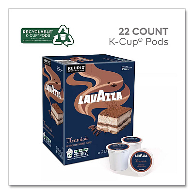 Lavazza Tiramisu Coffee K-Cup, 22/Box (5000384724)
