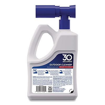 WEIMAN 30 Seconds Outdoor Cleaner Ready-to-Spray, 64 oz Hose-End Spray Bottle (6430SJ)