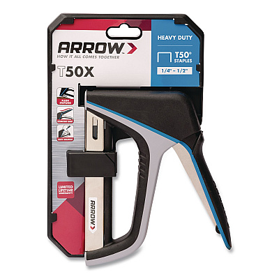 T50X TacMate Heavy Duty Staple Gun,  T-50 1/4" to 1/2" Staples (T50X4H)