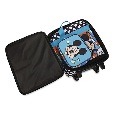 Bioworld Four-Piece Mickey Mouse Carry-On Luggage Set, 11.75 x 6 x 14 (LRY6U4CDSYPP)