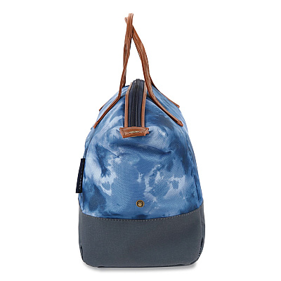 Eco Iced Tie Dye Blue Insulated Lunch Bag, 9.5" x 6.25" x 11.5", Blue (10003574)