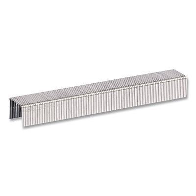 JT21 Standard Staples, 0.38" Leg, 0.44" Crown, Silver, 1,000/Box (27624AM)