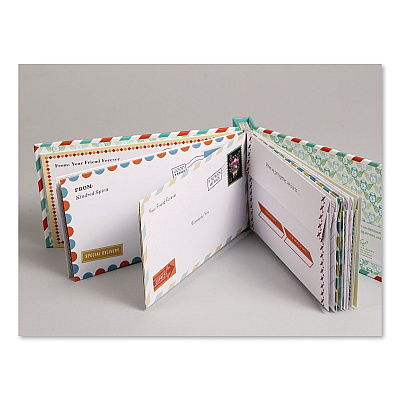 Chronicle Books Guided Journal: Letters to My Friend, Multicolor Cover, (12) 4.25 x 8 Sheets (978145215943)