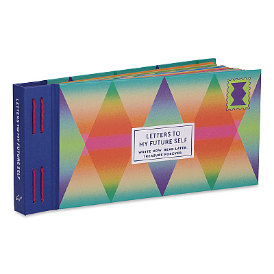 Chronicle Books Guided Journal: Letters to My Future Self, Multicolor Cover, (12) 3.5 x 7.75 Sheets (978179722769)