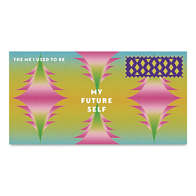 Chronicle Books Guided Journal: Letters to My Future Self, Multicolor Cover, (12) 3.5 x 7.75 Sheets (978179722769)