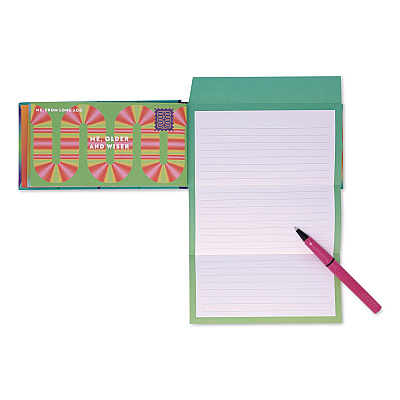 Chronicle Books Guided Journal: Letters to My Future Self, Multicolor Cover, (12) 3.5 x 7.75 Sheets (978179722769)