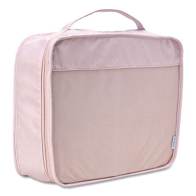 Four-Piece Packing Cube Set, Assorted Sizes, Pink (SOAP0002)