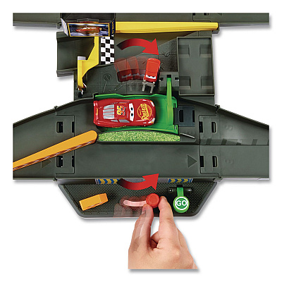 Cars Piston Cup Action Speedway Playset, Ages 4 and Up (HPD81)