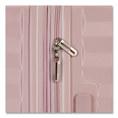 AMERICAN TOURISTER Color Vault Hardside Spinner Suitcase Set, 11 x 11 x 24, Pink Blush (153951E050)