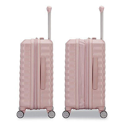 AMERICAN TOURISTER Color Vault Hardside Spinner Suitcase Set, 11 x 11 x 24, Pink Blush (153951E050)