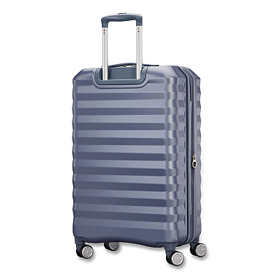 AMERICAN TOURISTER Color Vault Hardside Spinner Suitcase Set, 11 x 11 x 24, Slate Blue (153951E264)