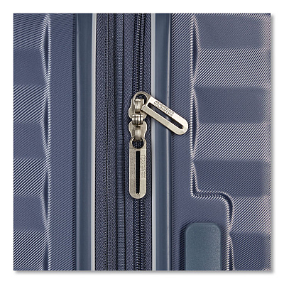 AMERICAN TOURISTER Color Vault Hardside Spinner Suitcase Set, 11 x 11 x 24, Slate Blue (153951E264)