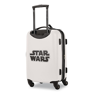 AMERICAN TOURISTER Star Wars Storm Trooper Hardside Spinner Suitcase, 9.5 x 14 x 22.5 (1458374608)