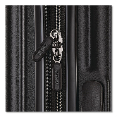 AMERICAN TOURISTER My AT Carry-On Hardside Spinner Suitcase, 9.5 x 15 x 22, Black (1526001041)