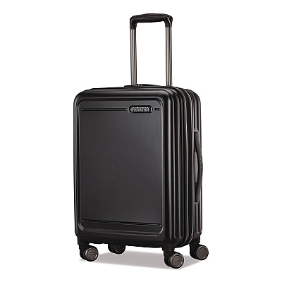 AMERICAN TOURISTER My AT Carry-On Hardside Spinner Suitcase, 9.5 x 15 x 22, Black (1526001041)