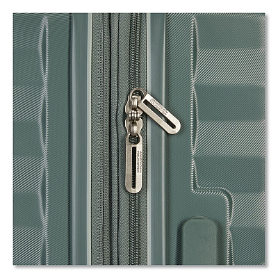 AMERICAN TOURISTER Color Vault Hardside Spinner Suitcase Set, 11 x 11 x 24, Jade Green (1539511457)