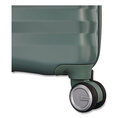 AMERICAN TOURISTER Color Vault Hardside Spinner Suitcase Set, 11 x 11 x 24, Jade Green (1539511457)