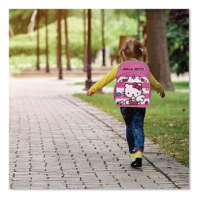 Accessory Innovations Hello Kitty Backpack, 12 x 5 x 16, Pink (B24HK60583RS)