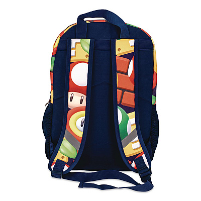 Accessory Innovations Super Mario Backpack, 12 x 5 x 16, Multicolor (S21NN47437FR)