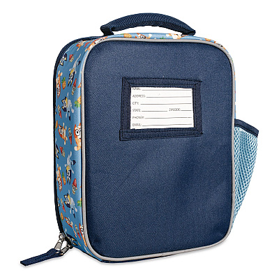 Accessory Innovations Bluey Sister Bond Kids Insulated Lunch Box, 7.5" x 3.5" x 9.5", Multicolor (S25BY61876ST)