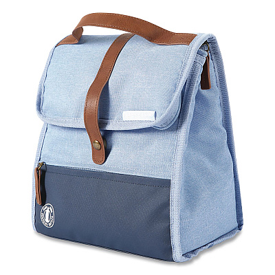 Eco Insulated Lunch Sack, 9" x 5.7" x 9.63", Blue (61010050001)